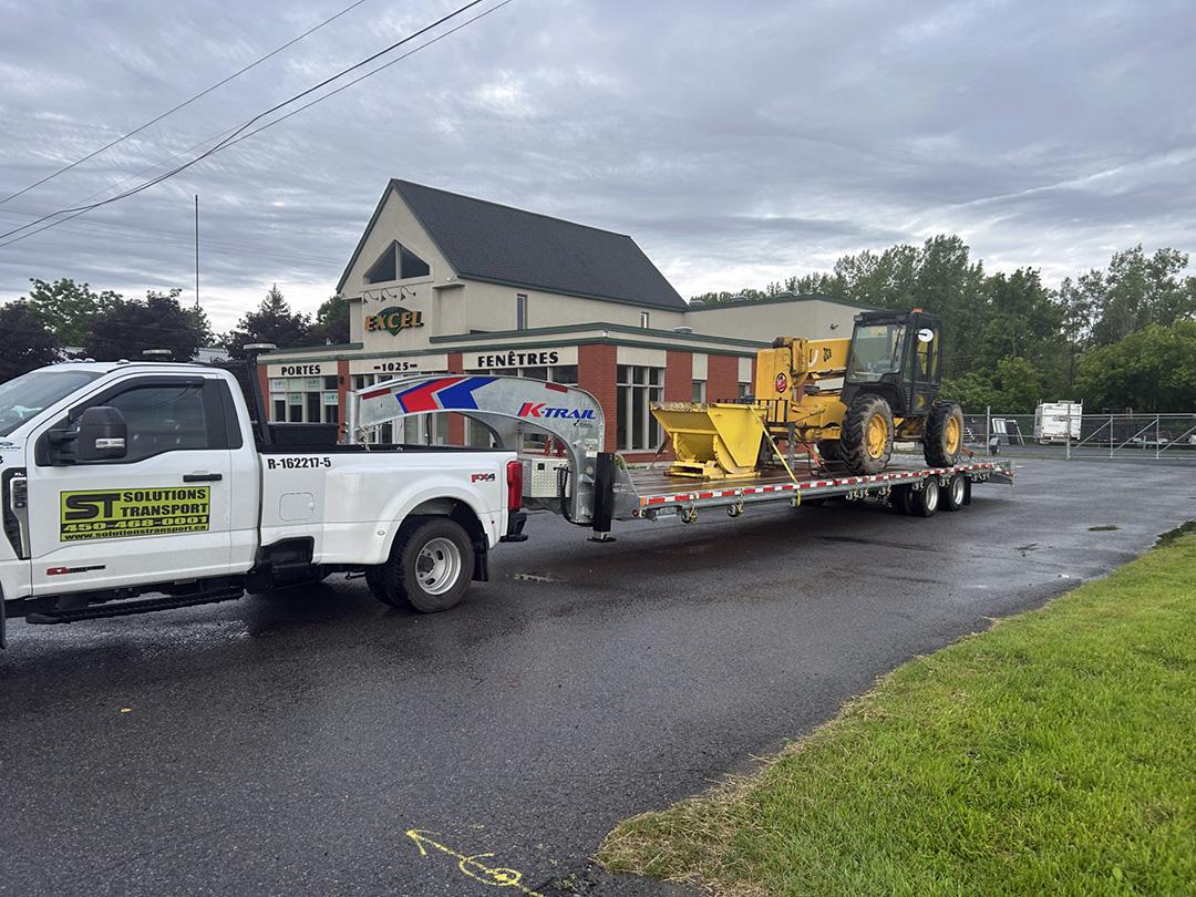 Transport de machinerie et d'équipements